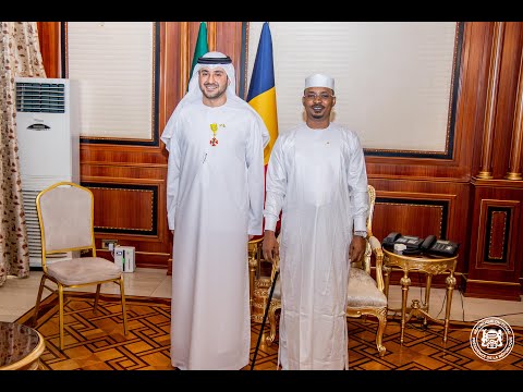 تشاد الإمارات العربية المتحدة رئيس الجمهورية يكرم الرئيس التنفيذي لمجموعة غلوبال ساوث يوتيليتز