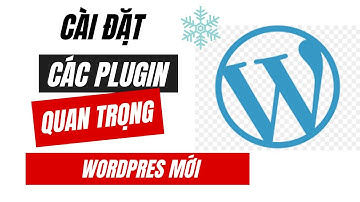 Các Plugin Cần Thiết Nên Cài Cho Blog Wordpress Mới