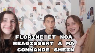 Vacay Mode avec SHEIN : Florine et Noa réagissent à ma commande SHEIN (et ma mère aussi à la fin)