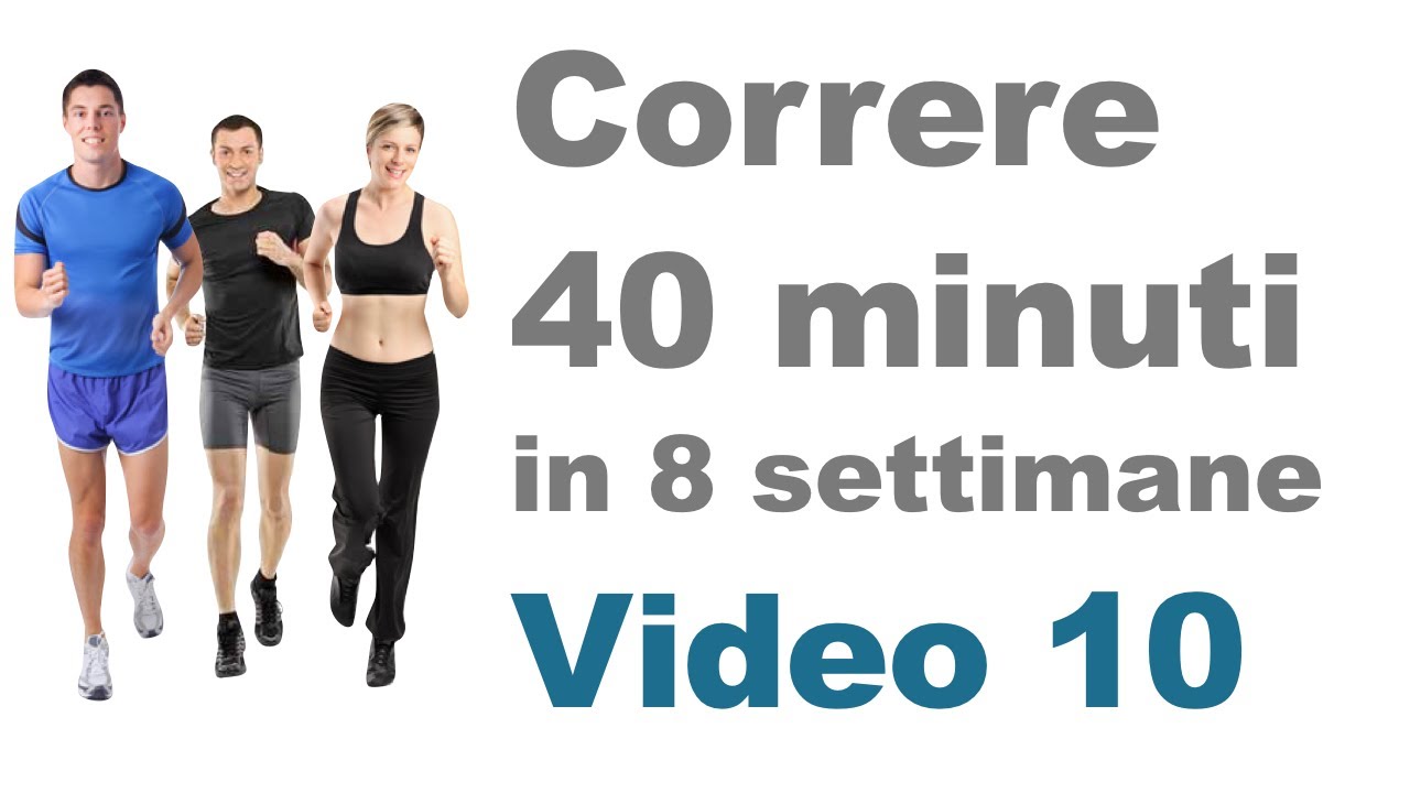 Allenamento Corsa - Tutorial per Correre 40 Minuti (Video 10) - YouTube