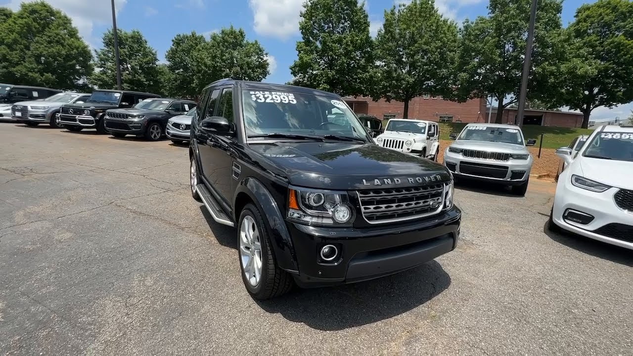 2016 Land Rover LR4 Atlanta, Roswell, Alpharetta, Johns Creek, Woodstock 37206A YouTube