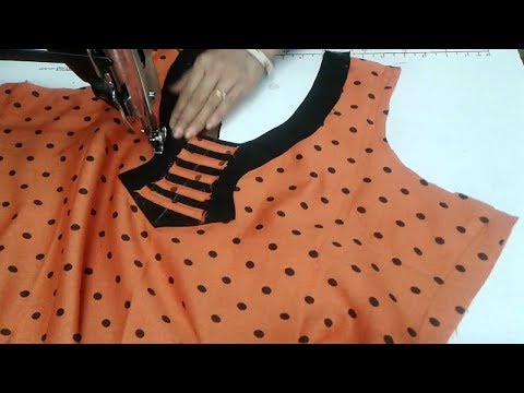 Dress Front Neck Design Images || Front Neck Kurti Designs - YouTube