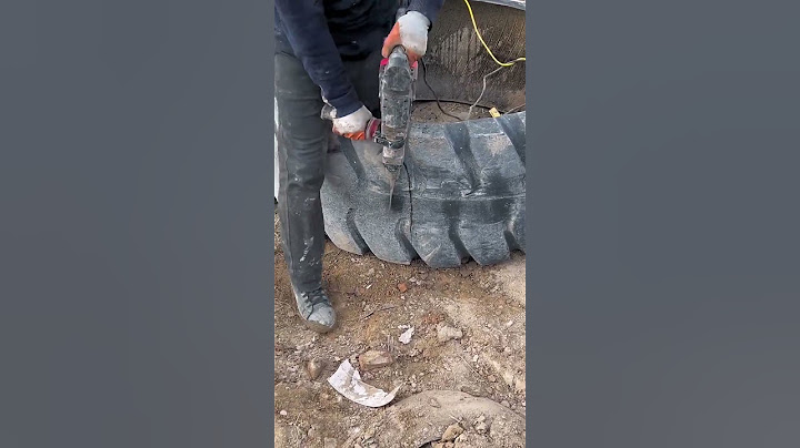 Tire cutting recovery process- Good tools and machinery make work easy