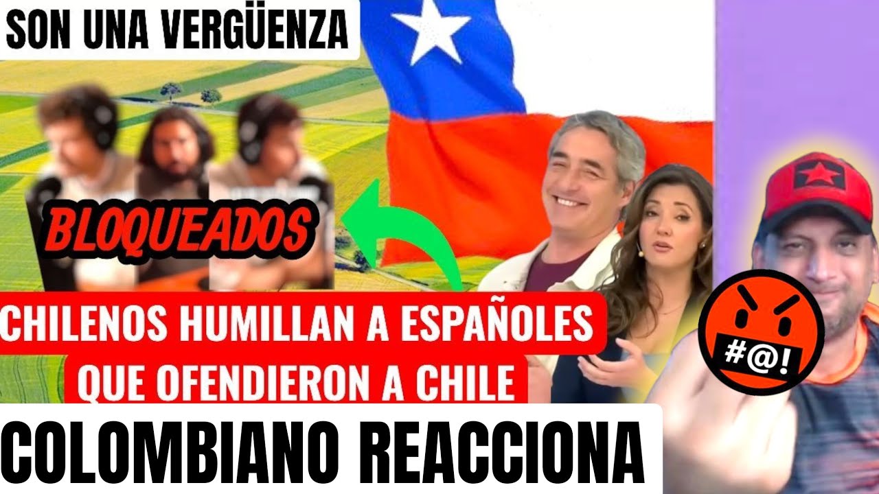 🔥 Españoles OFENDEN a CHILE y cometen el PEOR ERROR de sus VIDAS 😱🇨🇱
