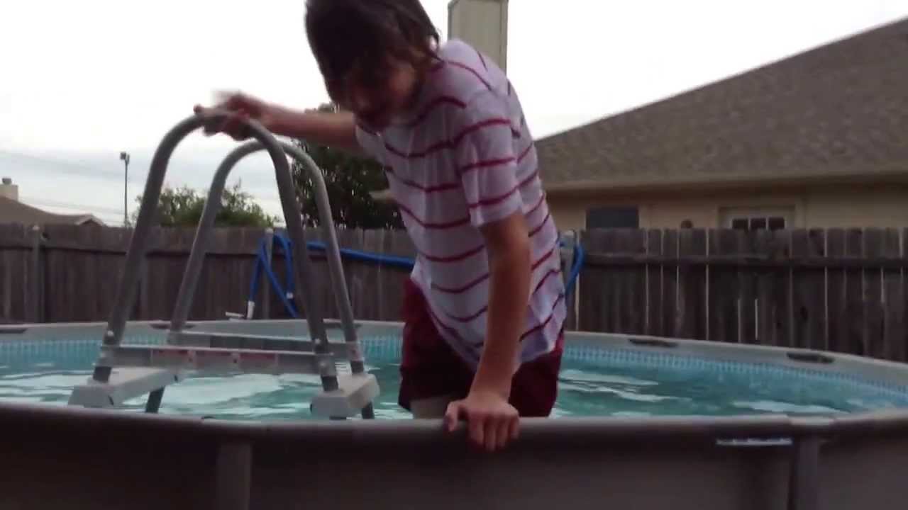 Pool jump YouTube