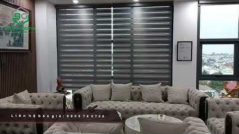 Rèm Cuốn  Cầu Vồng Hàn Quốc Tự Động - Rèm Cửa Bình Dương