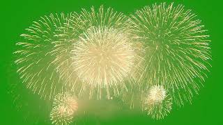 Fireworks Green Screen Animation Effect Chromakey Overlay Футаж Фейерверк 8 Эффект хромакей