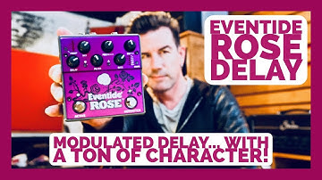 MODULATED DELAY WITH A TON OF CHARACTER! EVENTIDE ROSE