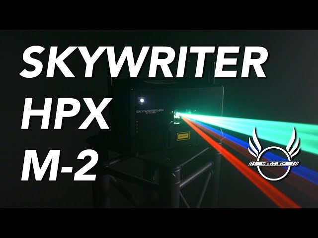 X-Laser Skywriter HPX M-2 Official Video class=
