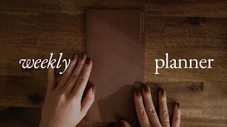 I designed a traveler’s notebook weekly insert! ✷ undated planner flipthrough + quick plan with me