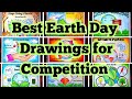 Best environment day poster drawing ideas  easy earth day drawing ideas 2024  creative posters