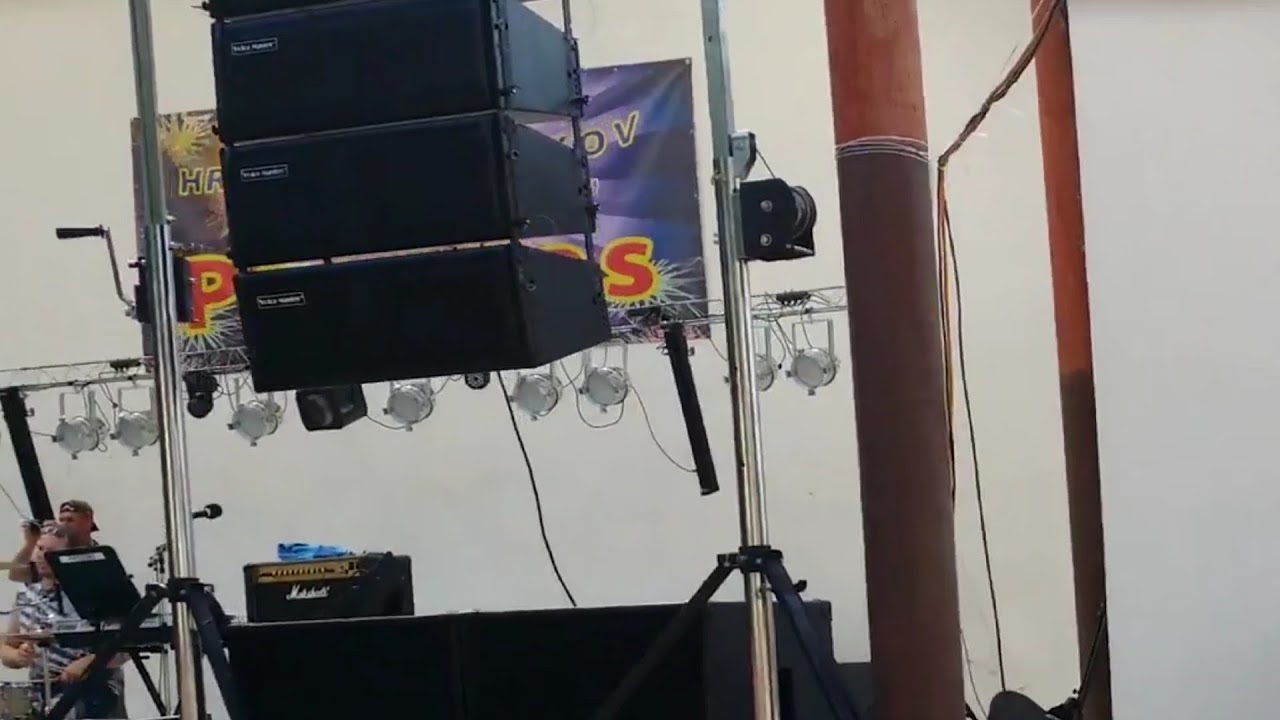 Line array. (Made in CHINA) - YouTube