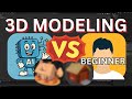 Can AI Make A Better 3D Model Than Me, A Beginner?