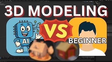 Can AI Make A Better 3D Model Than Me, A Beginner?