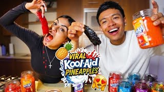 WE MADE THE VIRAL KOOL-AID PINEAPPLES… (WORTH IT?!)