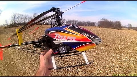 Align T-Rex 500 ESP Helicopter - Beautiful Day For A Flight