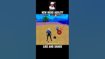 NEW CHARACTER - NERO ABILITY TEST AFTER OB51 (PART-3) || #shorts #ffmax #ff #new #nero #after #ob51