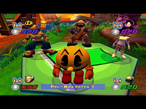 Pac-Man Fever PS2 Gameplay HD (PCSX2)