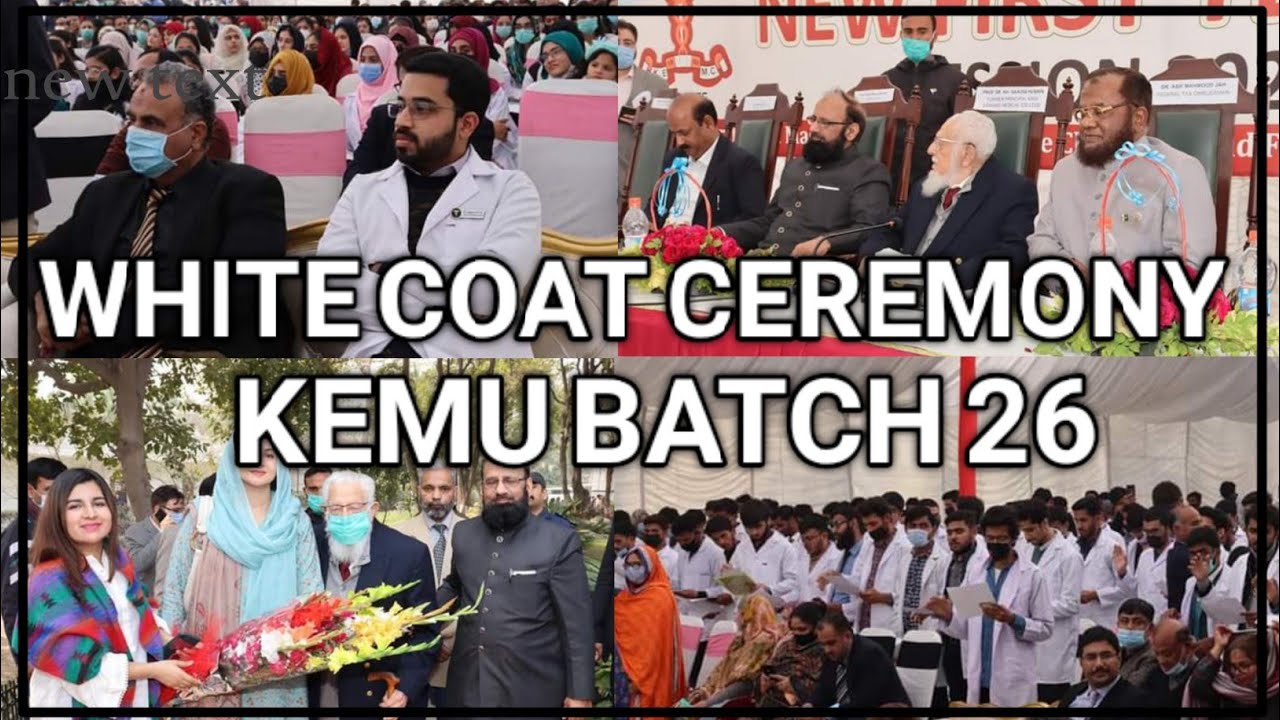 White Coat Ceremony KEMU LAHORE 2022 YouTube
