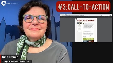 5 Steps to a Perfect LinkedIn Post: #3 Call-to-Action