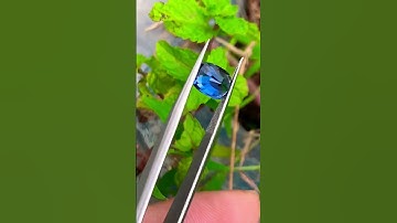 Spinel Lục Yên xanh sáng đẹp #gem #gemstone #ruby #diamond #sapphire