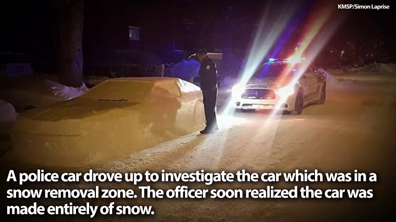 watchill Watch – Amazing Ice Sculpture Fools Police