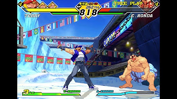 Capcom vs. SNK 2 - Terry/Rock/King v Dhalsim/E.Honda
