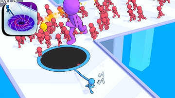 Drag The Hole ​- All Levels Gameplay Android,ios (Part 7)