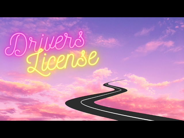 drivers license - olivia rodrigo (slowed & clean)
