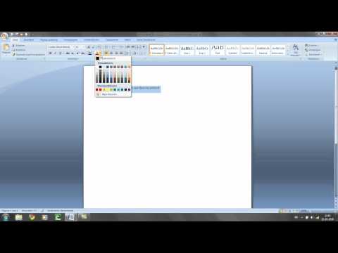 Video: Hoe De Tekstkleur Te Veranderen