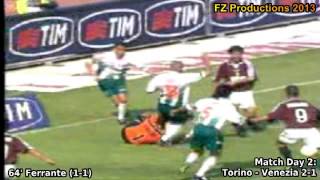 Serie A 1999-2000, day 2: Torino - Venezia 2-1 (Ferrante goal)