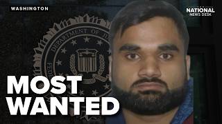 Another name on the list with a $1 MILLION REWARD: FBI Ten Most Wanted