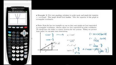 Section 8.2 Polar Coordinates