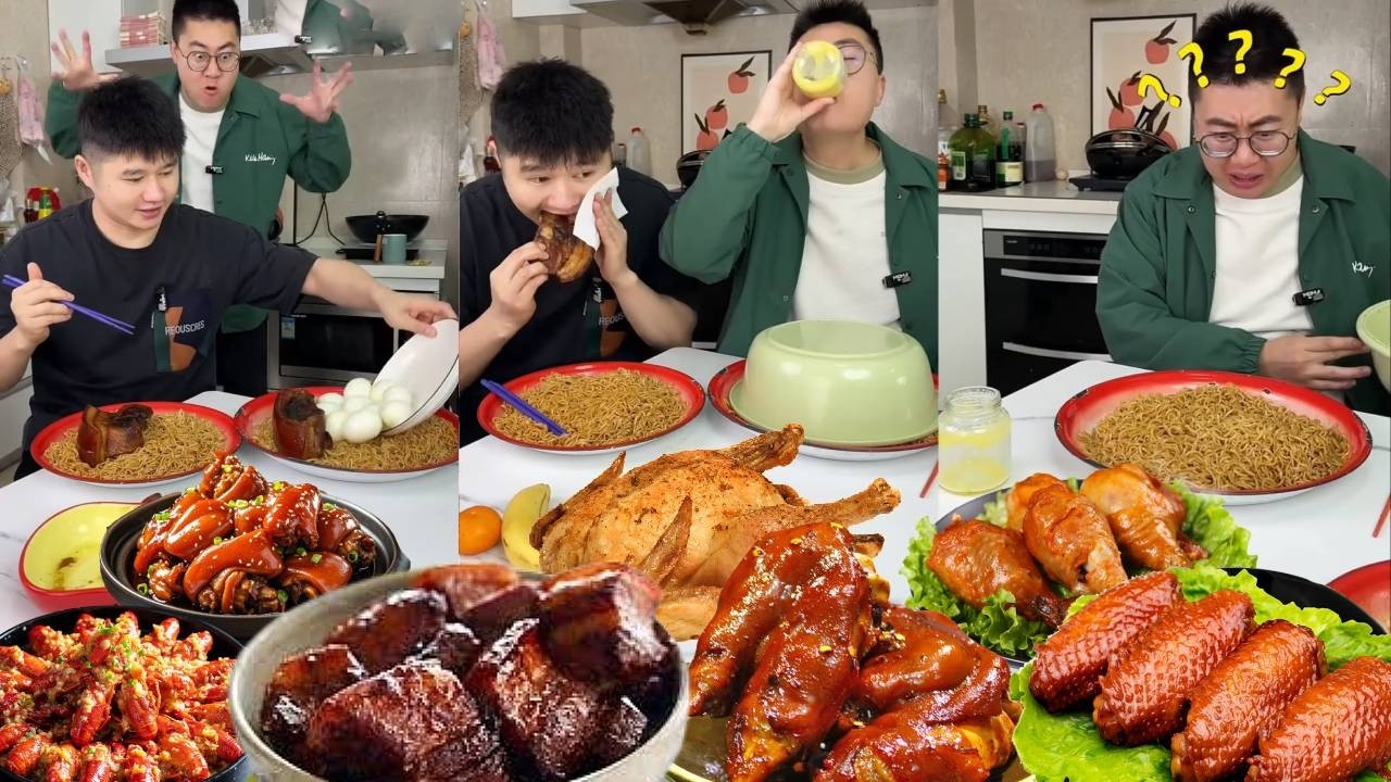 小气哥哥想独吞红烧肉，弟弟把肉全部吃光，轮到哥哥傻眼了【林小志】