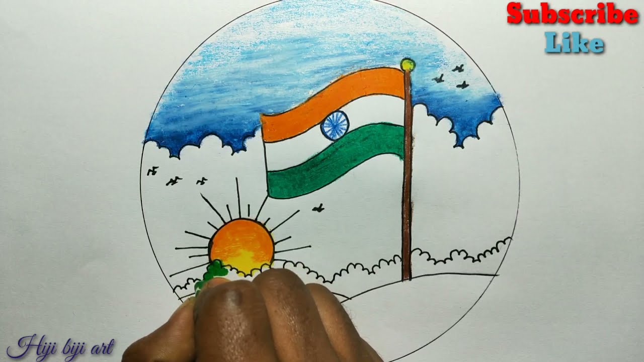Republic day drawing for beginners / step by step Republic day ...