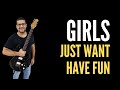 GIRLS JUST WANT TO HAVE FUN  - VOZ E VIOLAO