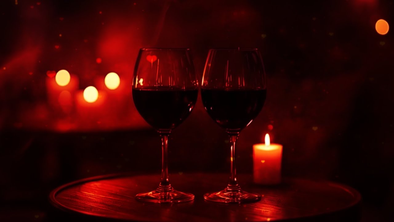 Romantic Chill Music ❤️‍🔥 Instrumental Love Music | Candlelight & Red Wine Night