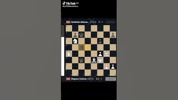 Magnus Carlsen BRILLIANCY (4) Rook sac #chess #ajedrez #chessgame