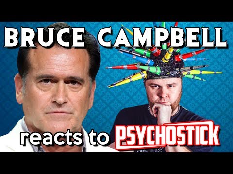 Bruce Campbell reacts to Psychostick