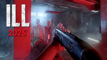 Top 14 MOST BRUTAL FPS Horror Games like ILL coming in 2025 and 2026