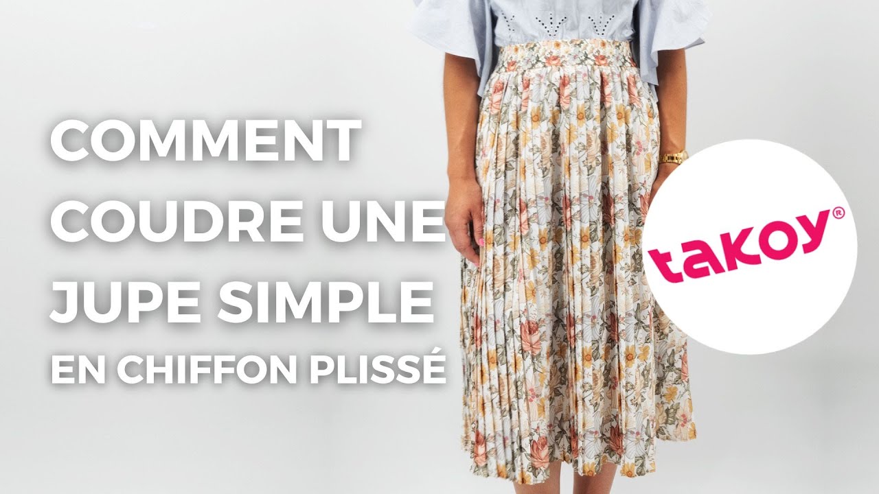 couture jupe plissée