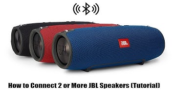 How to Connect Two JBL Speakers for Stereo Effect - 2019 Tutorial