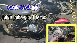 Jupiter MX susah oper gigi