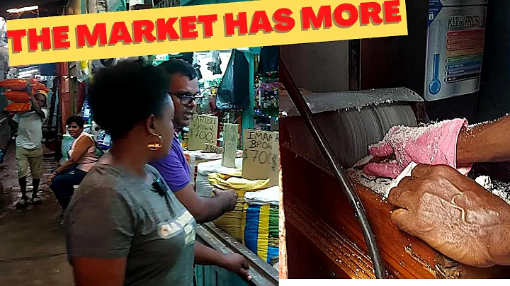 BOURDA MARKET IN GEORGETOWN, GUYANA HAS NO END- WE...