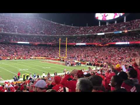 Bengals vs Chiefs Sunday Night 'Tomahawk Chop'