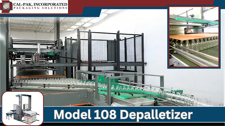 Model 108 Depalletizer: Bulk Depalletizer for Round Glass Containers