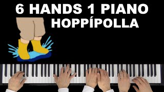 Sigur Rós - Hoppípolla | 6 Hands 1 Piano chords