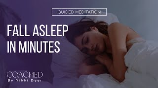 Fall Asleep In MINUTES | Sleep Meditation Female Voice