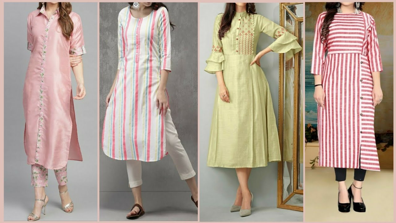 Latest stylish trendy kurti for girl 2019 || designer kurti collection ...