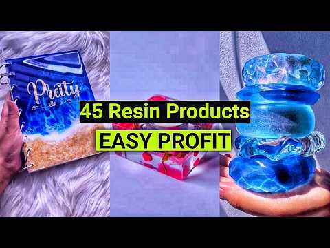 45 Resin Products That Cost Little but Sell for More